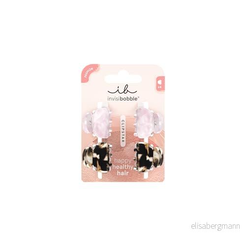 Invisibobble IB Clipstar Petit FOUR 4PC Håraccessoar, Storlek: One Size, Mixed 4063528080257