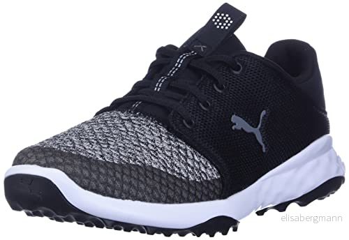 Puma Grip Fusion Sport herr golfsko, Black Quiet Shade, 44 EU 191242106855