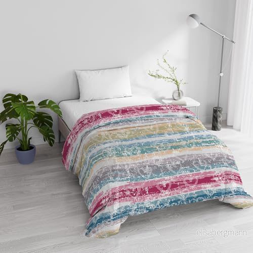 Italian Bed Linen Vintertäcke "BASIC", Love Lines, 200 x 245 cm 8058575127303