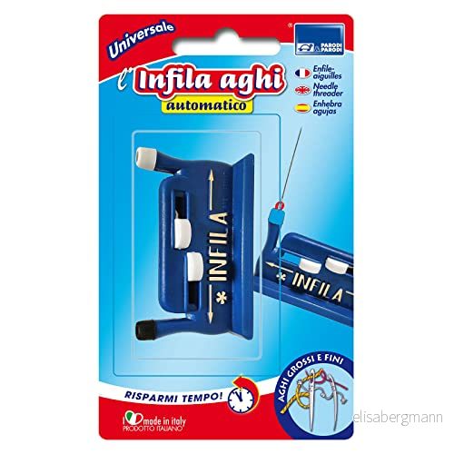 PARODI & Automatisk manuell nålfräsmaskin för grova och fina nålar, sytillbehör symaskin nålnål, bärbar lätt, tillverkad i Italien, Parodi&Parodi, 690 8000138040000