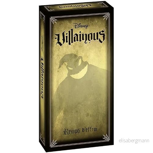 Ravensburger Disney Villainous Solo Extension Oogie Boogie Strategispel 2 till 4 spelare från 10 år 22582 fransk version kräver ytterligare ett spel för att spela. 4005556225828