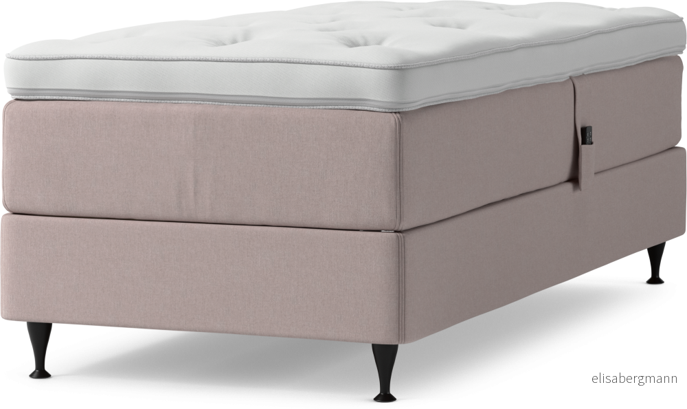 Delux Dream Ställbar säng, enkelsäng med bäddmadrass och sängben 6T6r8