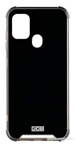 JCB Toughcase Samsung A21S svart stötsäkert skyddande mobiltelefonfodral 794712345473