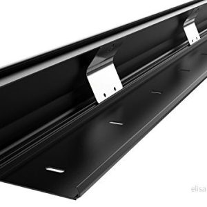 RICOO Kabelkanal av aluminium 110 cm vikmekanism universell Z1110 B kabelsystem för golv och vägg vägglist kabelklämma toppmontering kabelränna kabelkanal, svart 4260201865778 RICOO Kabelkanal av aluminium 110 cm vikmekanism universell Z1110 B kabelsystem för golv och vägg vägglist kabelklämma toppmontering kabelränna kabelkanal, svart 4260201865778