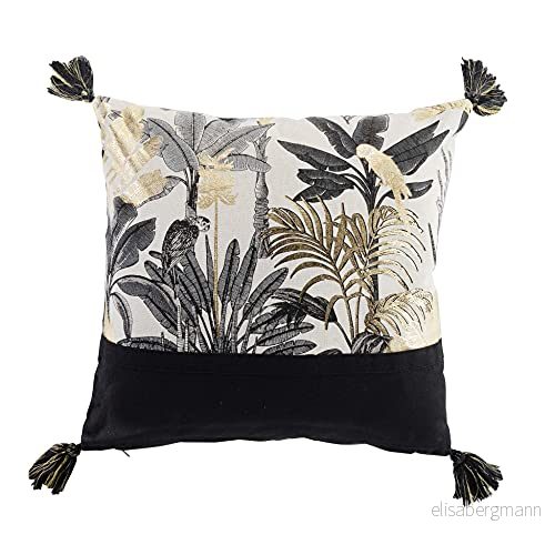 Mjukhet inuti KARABA avtagbar kudde tofsar, flerfärgad, 40 x cm 3574386095570