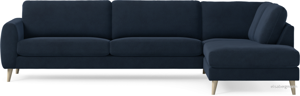 Bridge 4-sits soffa med divan höger XiOFc