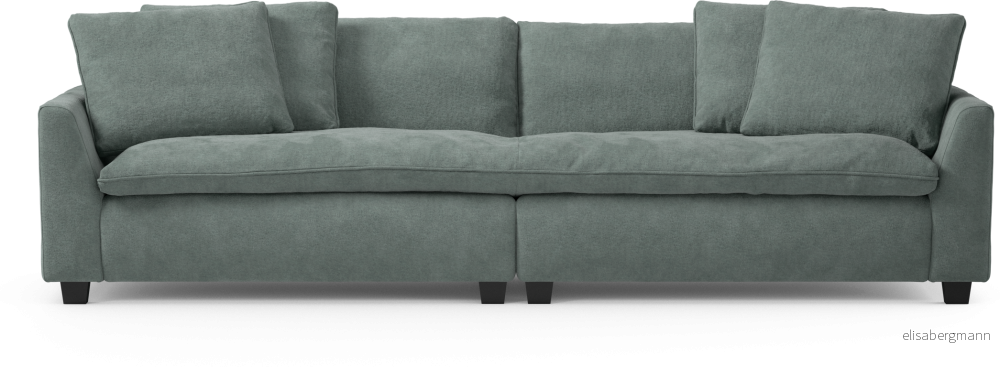Bellora 4-sits soffa, hel dyna utrUl