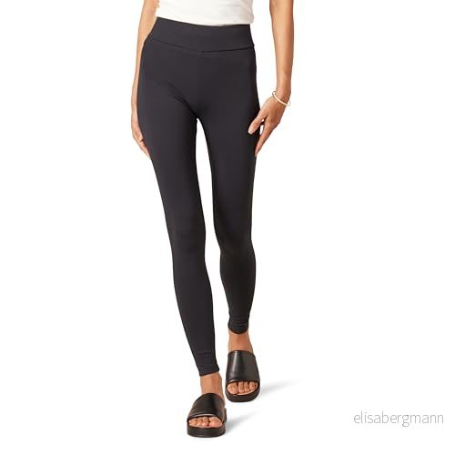 Amazon Essentials dam Ponte Legging (finns i plusstorlek), svart, X Small 196433778170