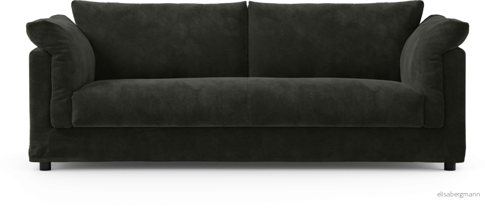 Cherrie 3-sits soffa, hel dyna och kappa IYBWz