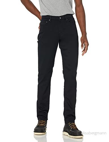 Amazon Essentials herr Comfort Stretch Slim Fit Jean (tidigare Goodthreads), svart, 32 B x 30 L 191770323137