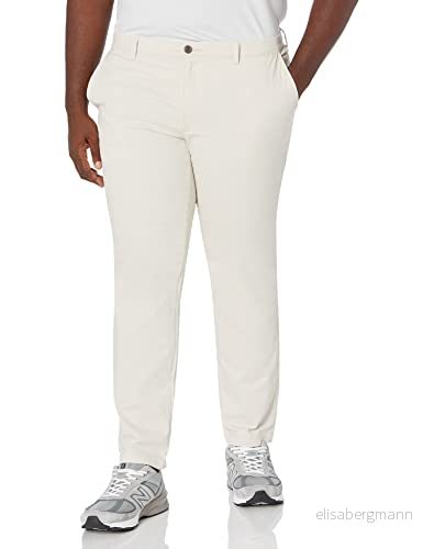 Amazon Essentials herr Skinny Fit Casual Stretch Chino byxa, sten, 42 B x 28 L 193548337537