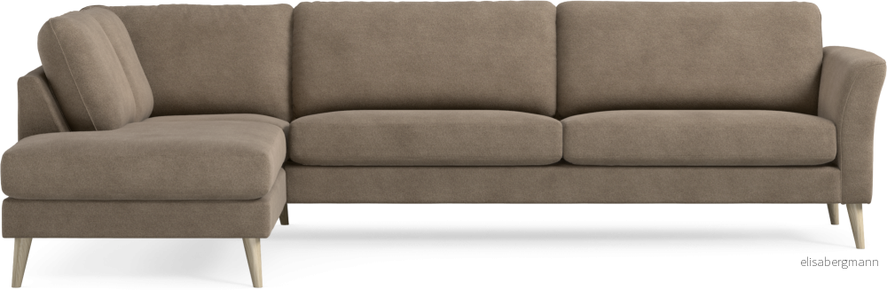 Bridge 4-sits soffa med divan vänster wh51P