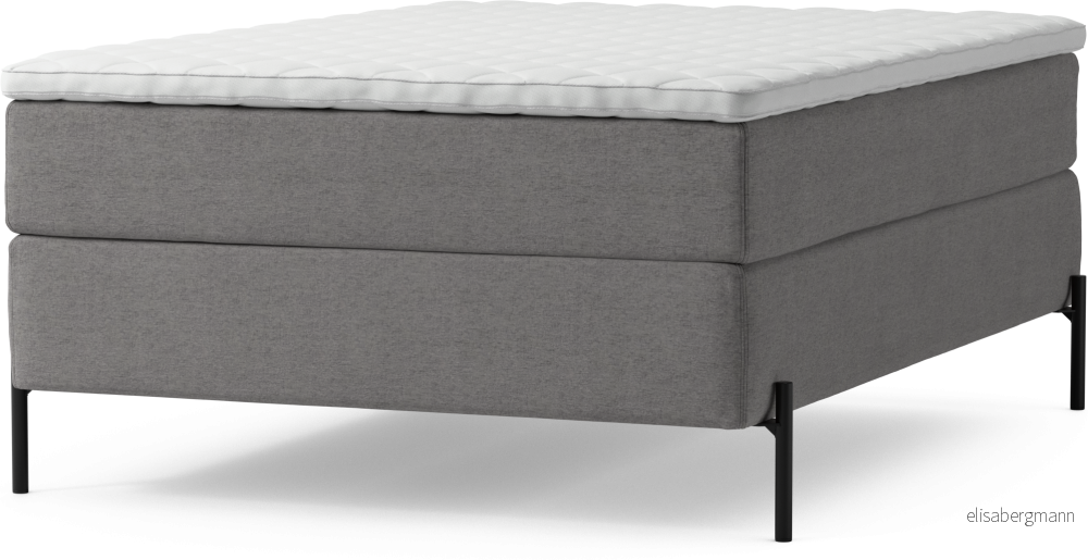Delux Dream Kontinentalsäng, enkelsäng 140 cm med bäddmadrass och sängben z4KUe