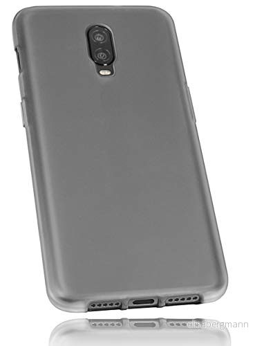 mumbi skal kompatibel med OnePlus 6T Handy Case mobiltelefonskal, transparent svart 4251077298852