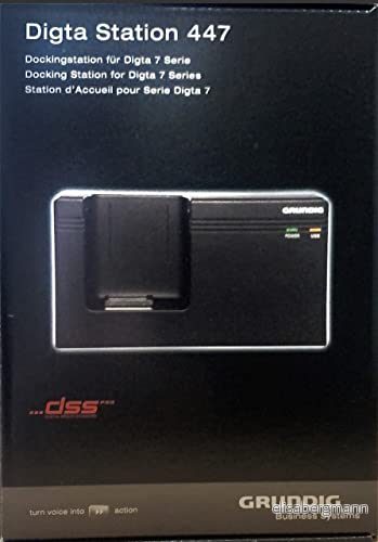 Grundig SCM4470 Digta Station 447 sats, svart 4013835530969