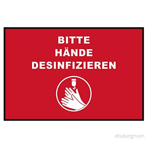 Novus anteckningsmatta Visare (tvärformat 60 x 90 cm) röd med vitt text 4004685031553