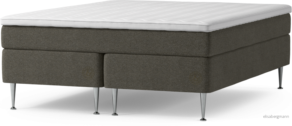 Asperö Comfort Kontinentalsäng, dubbelsäng med bäddmadrass Comfort och sängben nHhsO