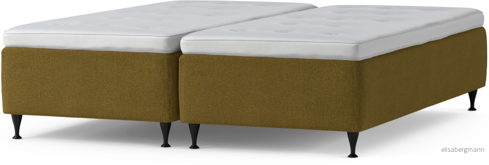 Delux Dream Ramsäng, dubbelsäng med bäddmadrass och sängben 2Z2up