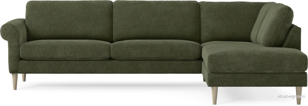 Bridge 3-sits soffa med divan höger MoIrb