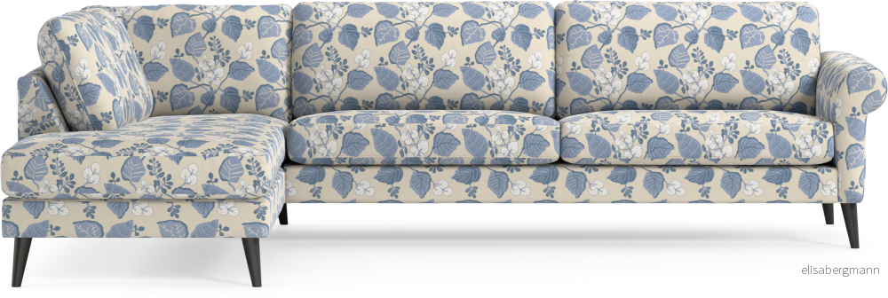 Bridge 4-sits soffa med divan vänster C6sks