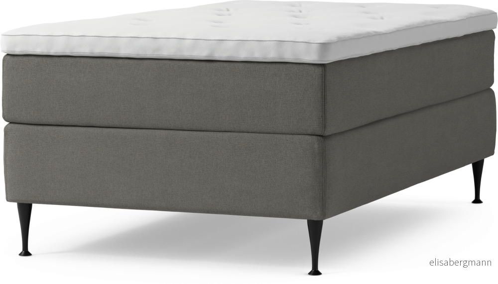 Delux Dream Kontinentalsäng, enkelsäng 120 cm med bäddmadrass och sängben oXqXJ