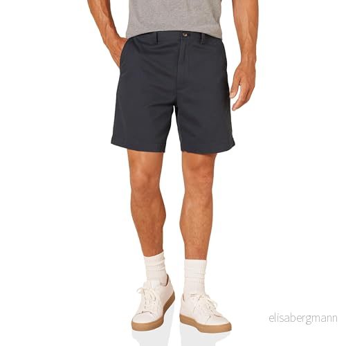 Amazon Essentials herr Classic Fit 7 tum kort, Marinblått Xsp, 50 EU 191770904305