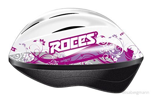 Roces flicka blomma hjälm white/purple Mittelgroß 8020187863184