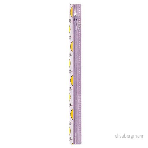 Opti S40 30 00187 dragkedja, 100% polyester, violett, cm 4008003030075