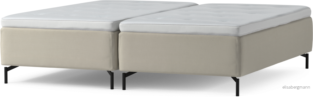 Delux Dream Ramsäng, dubbelsäng med bäddmadrass och sängben WFx81