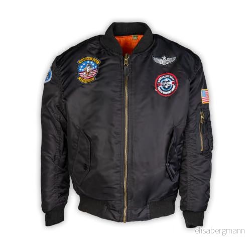 Mil Tec Ma1® Kids jacka med svarta märken blandad 4046872266591