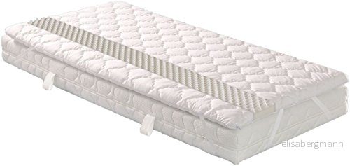 Abeil Sur Madrass vit skumskum 200 x 140 6 cm 3087880010449