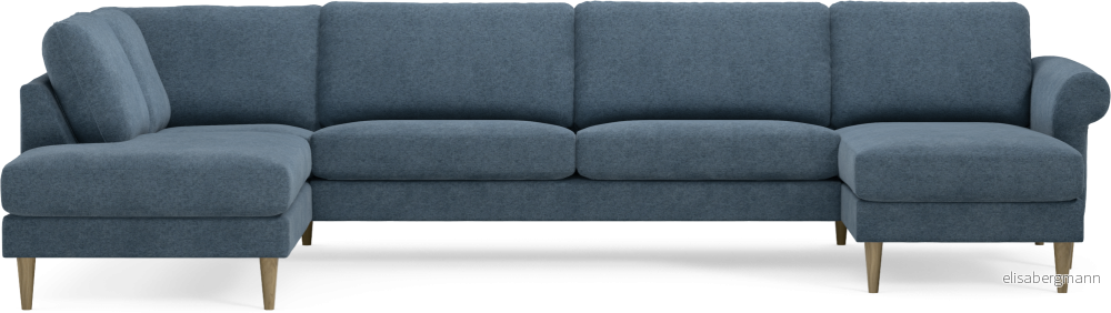 Bridge 3-sits soffa med divan vänster och schäslong höger TqBDV