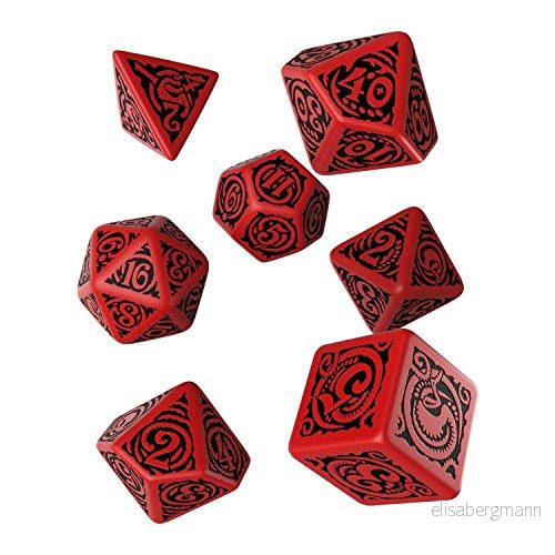 Q workshop CTN62 Call of Cthulhu: The Outer Gods nyarlathotep Dice Set (7) 5907699493616