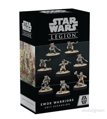Atomic Mass Games Star Wars Legion Ewok Warriors Extension Battle Game med två spelare, figurspel, strategispel för vuxna och tonåringar Åldrar 14+ Genomsnittlig speltid 841333122133