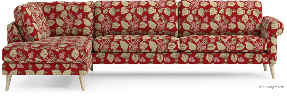 Bridge 4-sits soffa med divan vänster oC625
