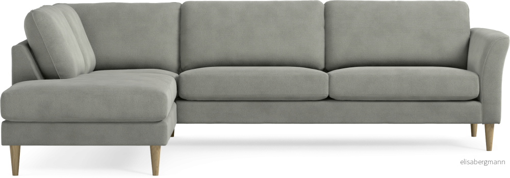 Bridge 3-sits soffa med divan vänster V6o3e