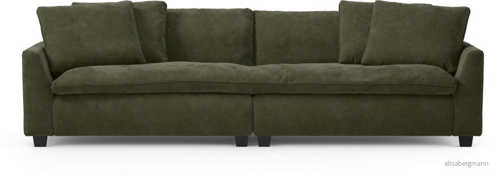 Bellora 4-sits soffa, hel dyna APs8o