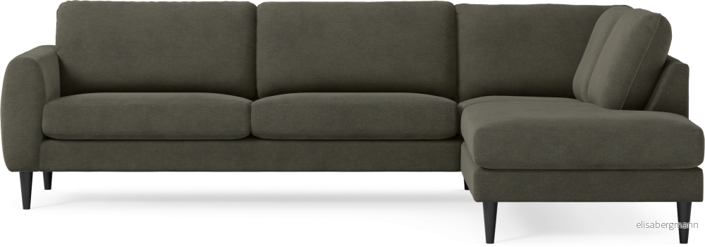 Bridge 3-sits soffa med divan höger vsq6l
