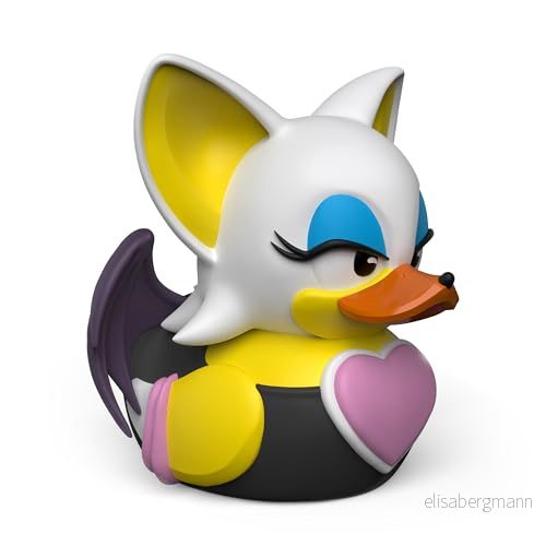 TUBBZ First Edition Rouge the Bat samlarobjekt vinyl gummi anka figur Officiell Sonic Hedgehog varor SEGA filmer TV och spel 5056280458241