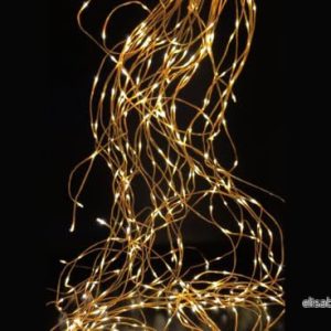 2 m LED-vattenfall med 10 trådar, vit guldkvalitet 8447343094990 2 m LED-vattenfall med 10 trådar, vit guldkvalitet 8447343094990
