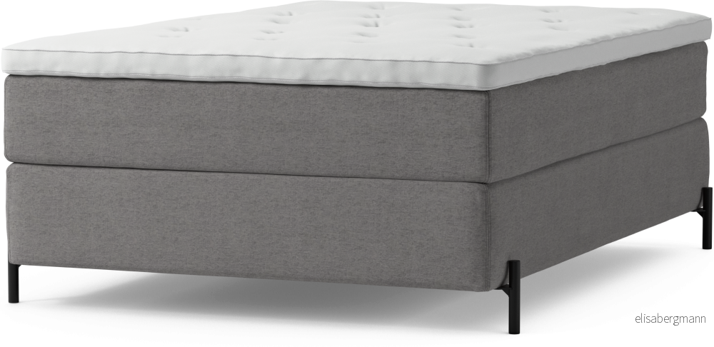 Delux Dream Kontinentalsäng, enkelsäng 140 cm med bäddmadrass och sängben 6kE0w