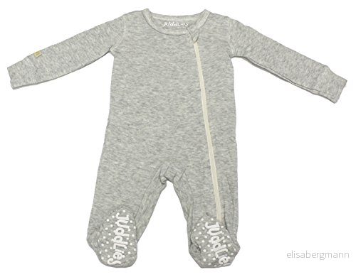 juddlies Designs ju jud02013 X S breathe eze stramplare med fötter halkfria, grå 821436003584