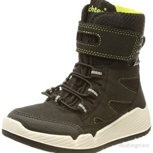 Richter Kinderschuhe RS 1 snöstövlar, svart/lime, 36 EU 9010448640011 Richter Kinderschuhe RS 1 snöstövlar, svart/lime, 36 EU 9010448640011