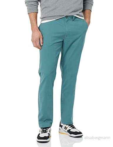 Amazon Essentials Herr Skinny Fit Casual Stretch Chino byxa, salviagrön, 30 B x 29 L 196433104283