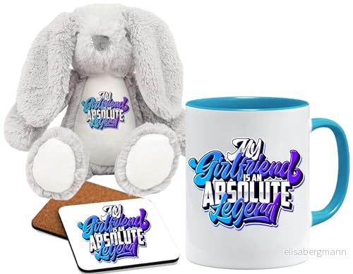 alla hjärtans dag gåva för henne nallebjörn/mugg/underlägg gåva, kopp rolig kaffemugg presentidé till dag, perfekta presenter kvinnor 8652440415177