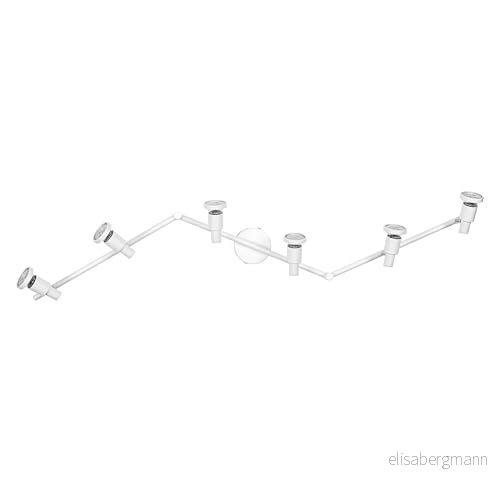 LEDVANCE LED takspotlight GU10, sexflammig, vit 4058075833937