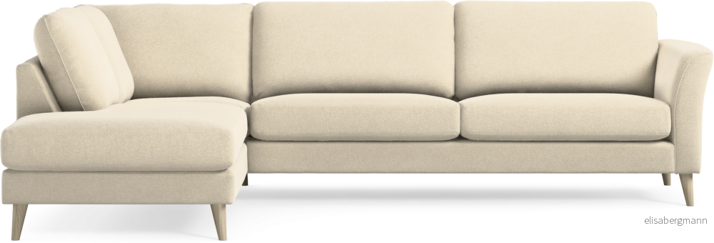 Bridge 3-sits soffa med divan vänster tBujl