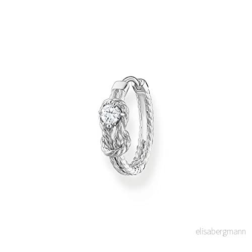 Thomas Sabo Corde créole simple avec noeuds Argent sterling 925 CR695 051 14 4051245523904