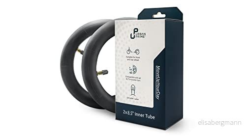 Urban Prime Inner Tube X2, Luftkammarsats för elektriska sparkcyklar, 8,5 tum Unisex Vuxen, Svart 8056711532387