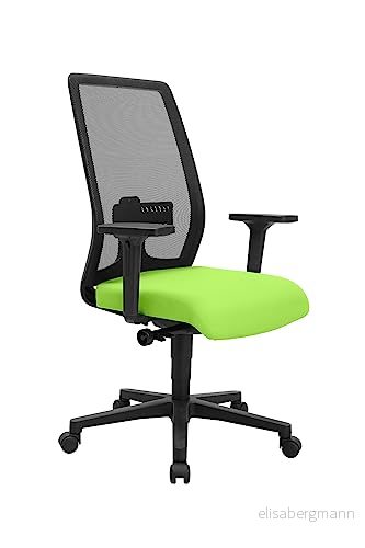 TOPSTAR EUROSTAR 200 kontorssnurrstol, plast, grön/svart, standard 4014296882956